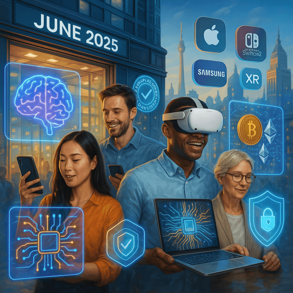 Les innovations technologiques incontournables du mois de juin 2025