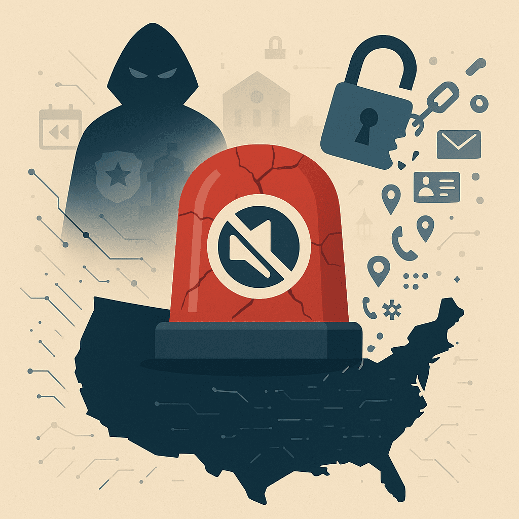 Cyberattaque majeure sur OnSolve CodeRED : impact et conséquences pour les systèmes d’alerte d’urgence aux États-Unis